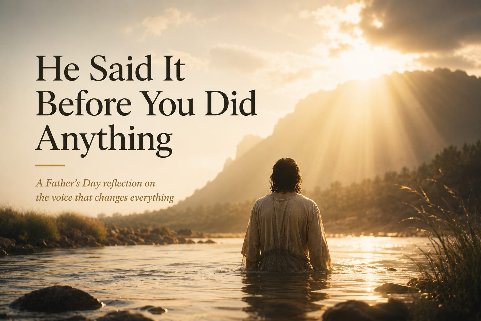 He Said It Before You Did Anything