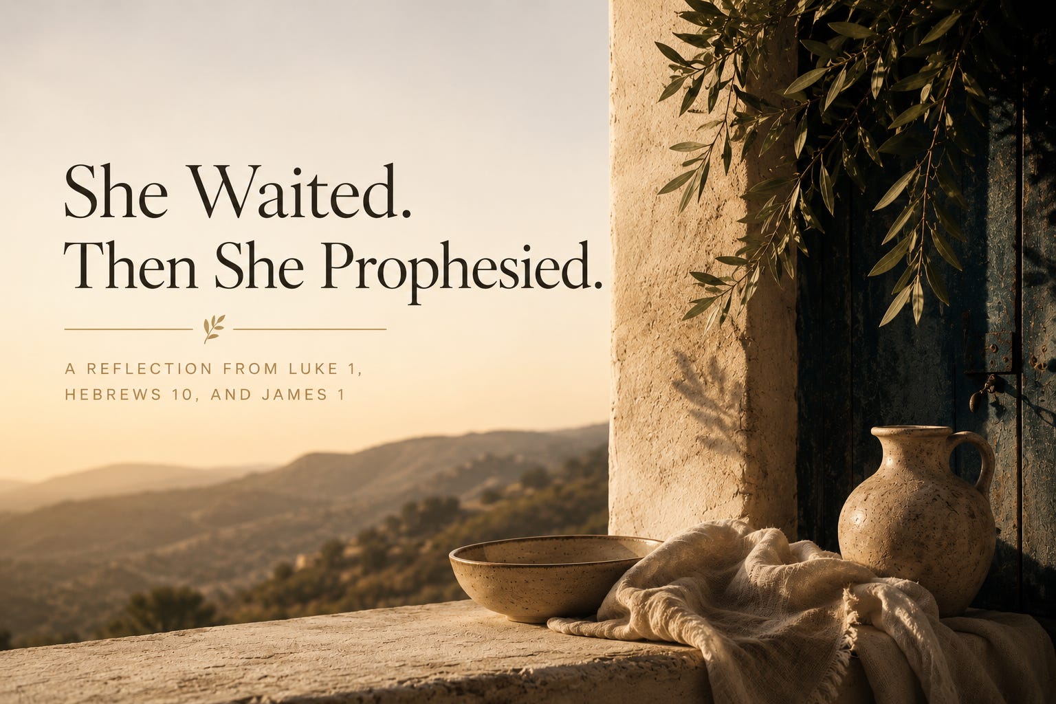 She Waited. Then She Prophesied.