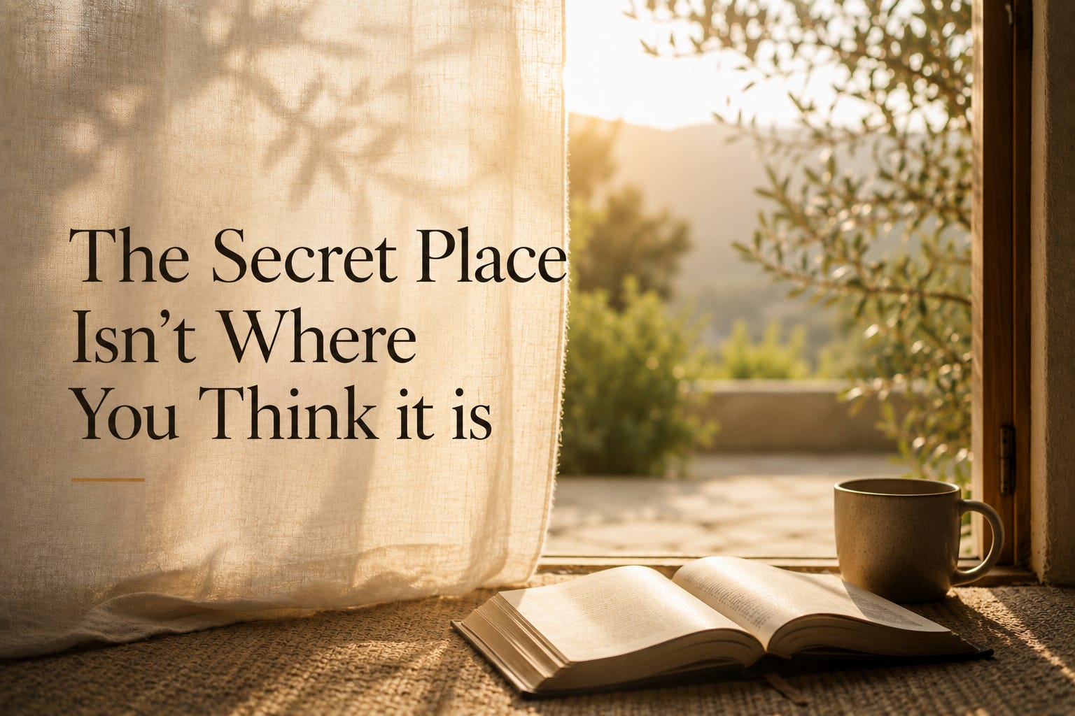 The Secret Place Isn't Where You Think It Is