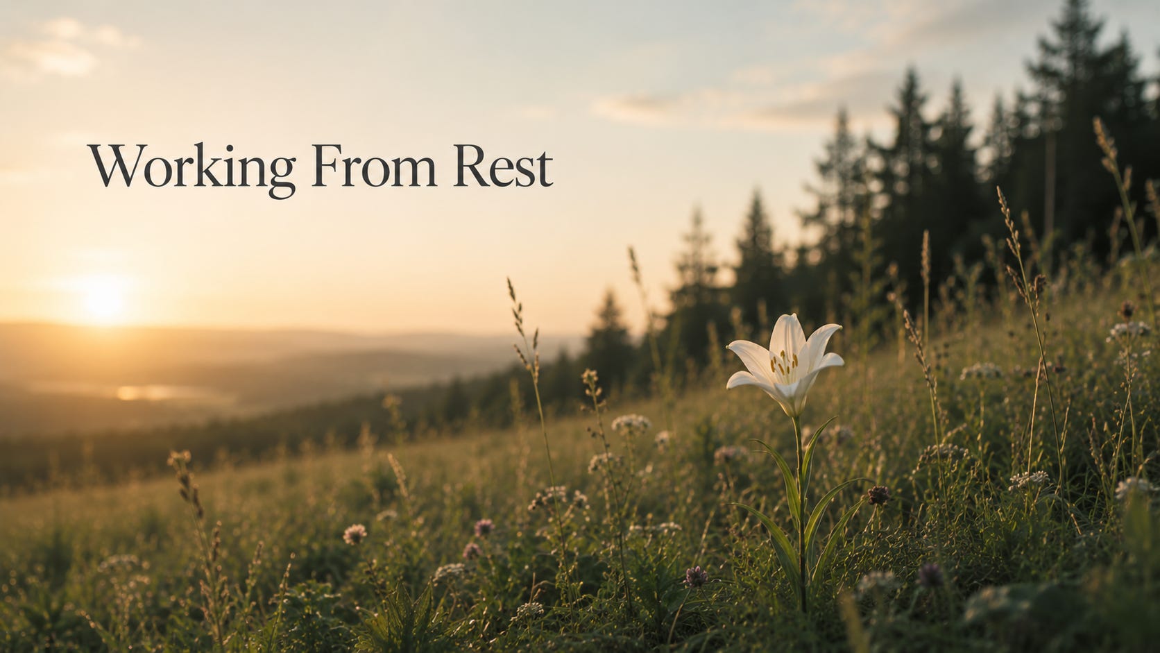 Working From Rest